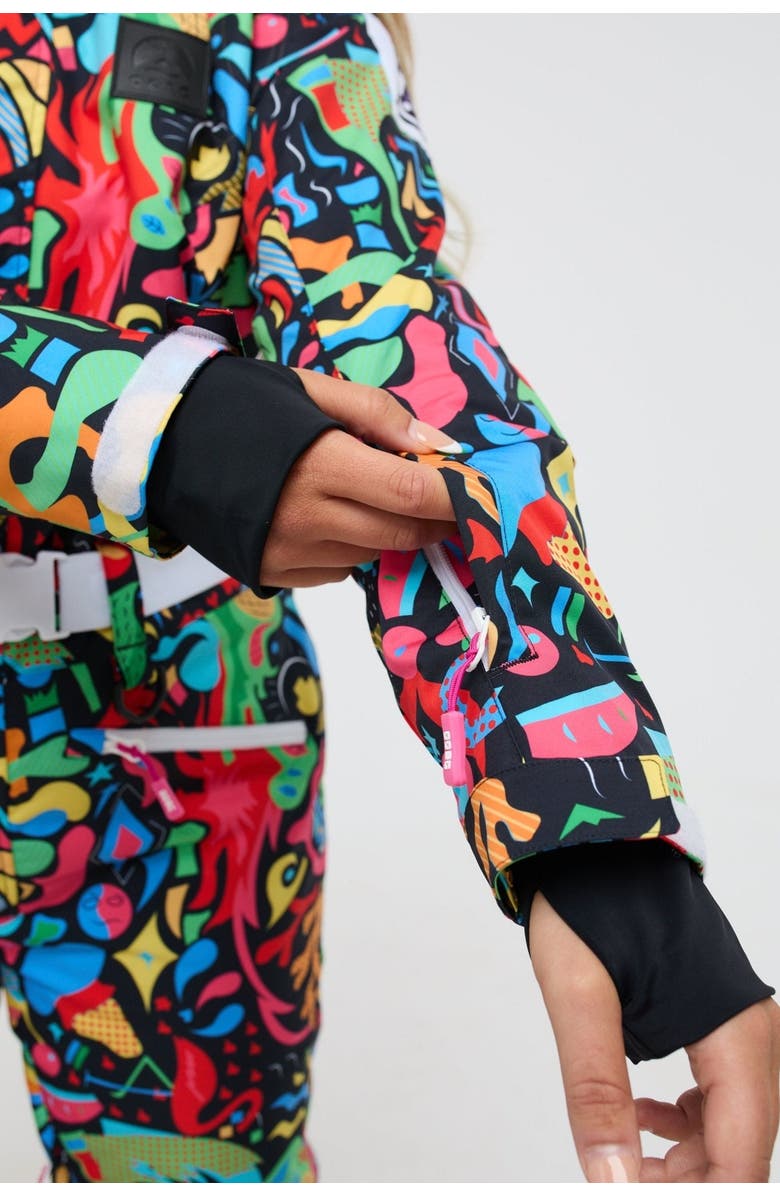 OOSC Stairway to Heaven Shaped Women's Ski Suit, Alternate, color, Multi-Colour