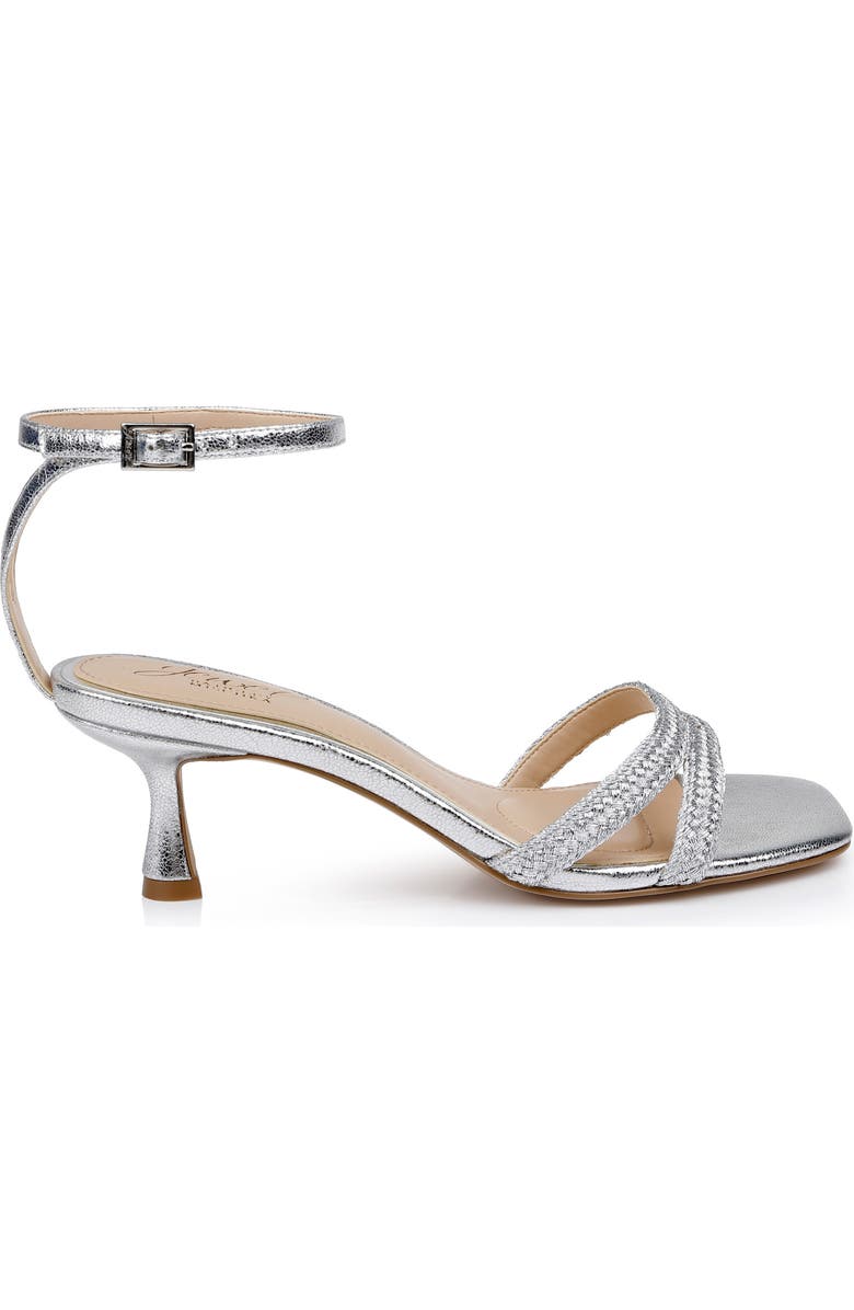 Jewel Badgley Mischka Hayzel Ankle Strap Sandal, Alternate, color,