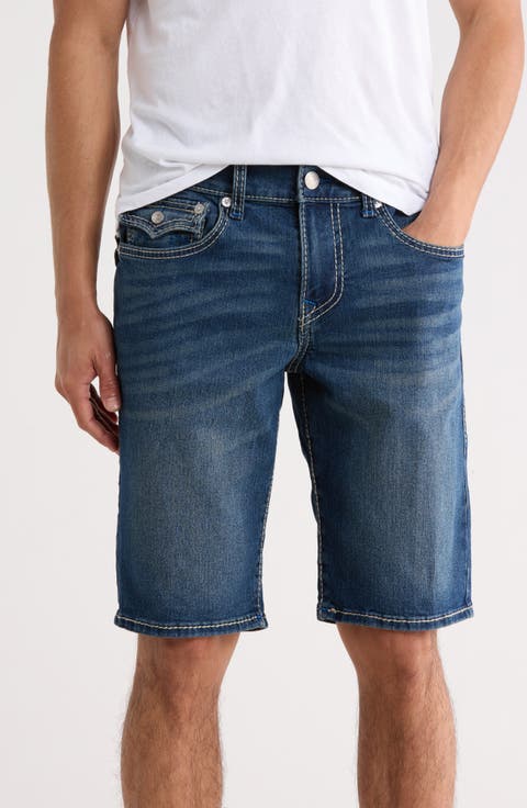 Ricky Big 'T' Flap Pocket Denim Shorts