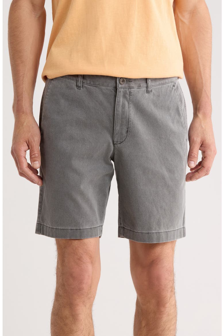 Coastal Key Flat Front Shorts, Main, color, CAVE