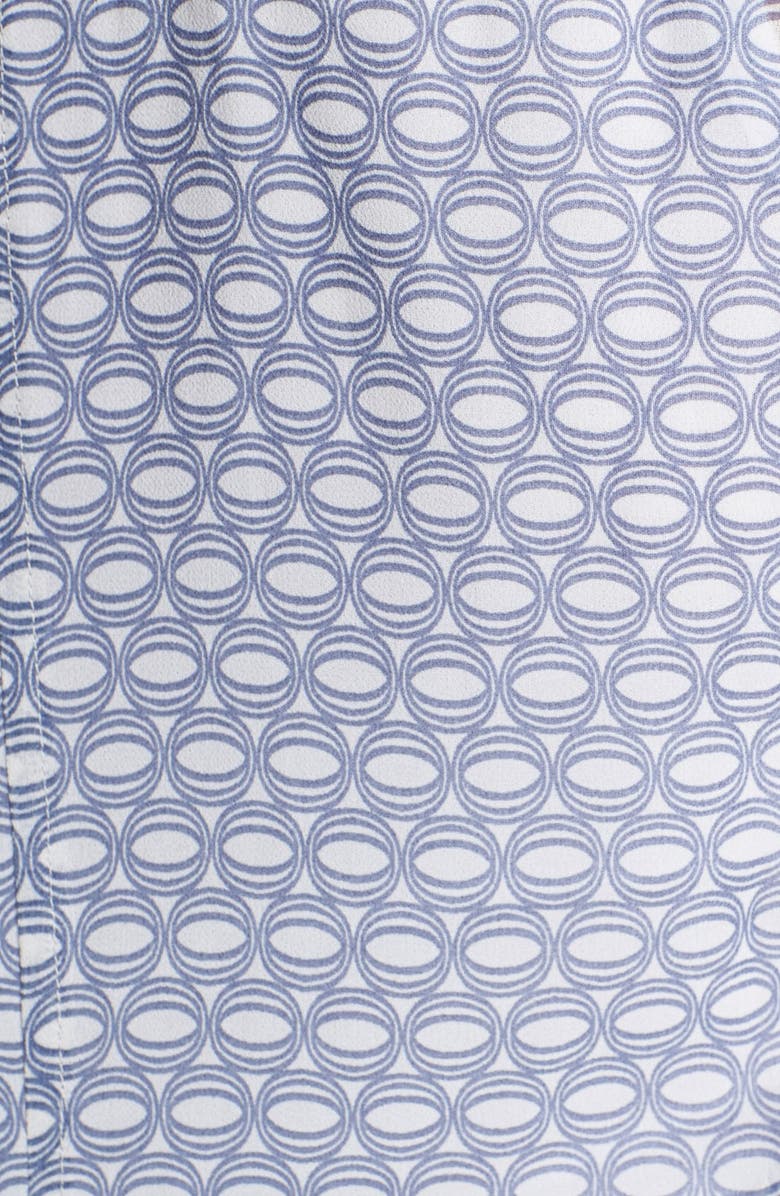 Halogen<sup>®</sup> Split Neck Print Blouse, Alternate, color, 