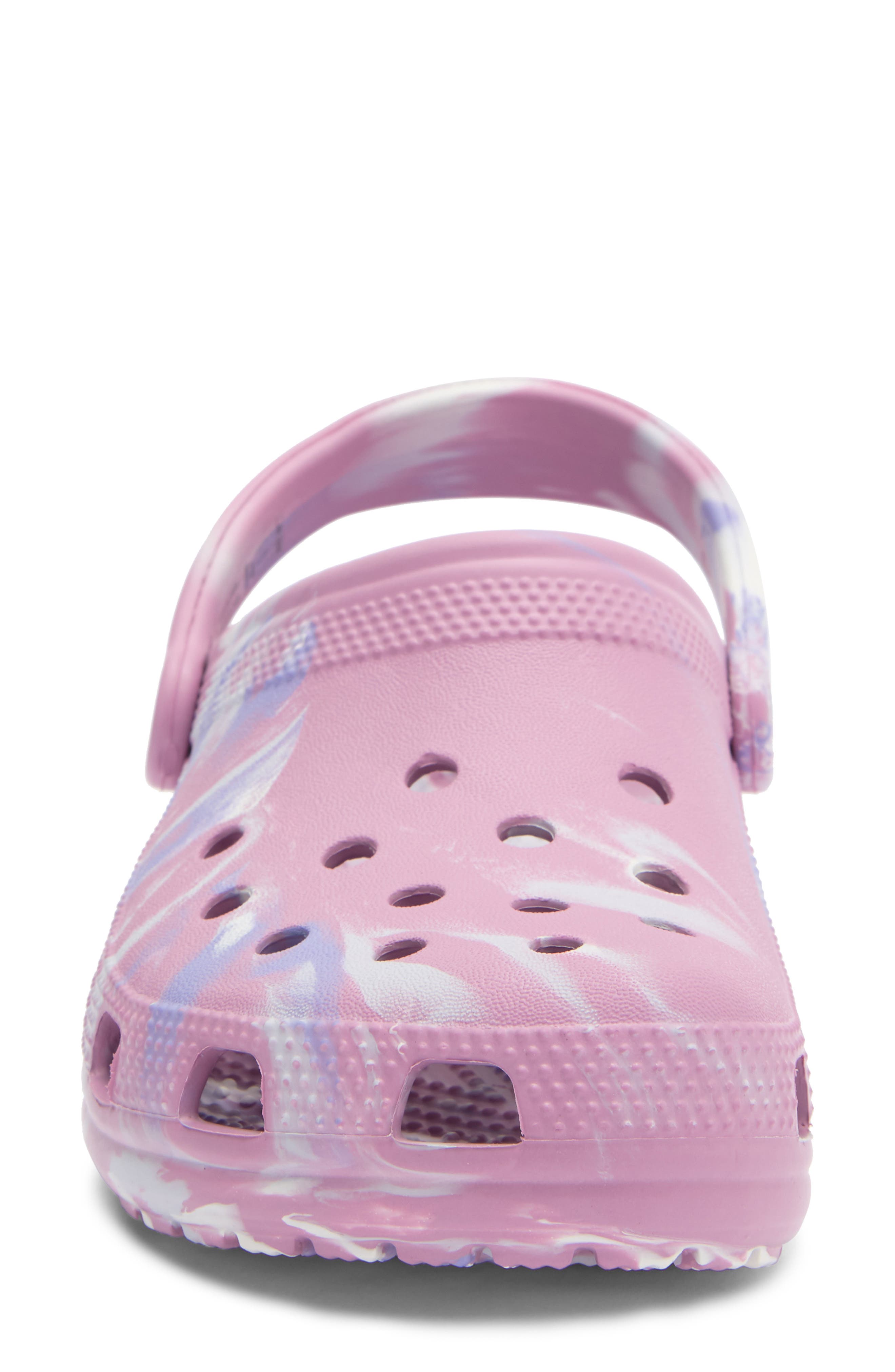 Classic Marbled Clog, Alternate, color, HYDRANGEA/ MULTI