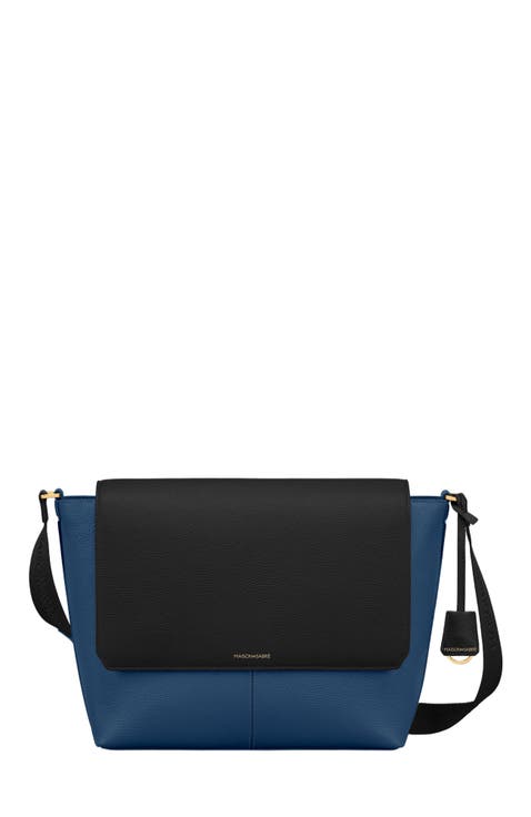 Leather Flaire Messenger Bag