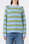 Weekend Max Mara Hiacchi Stripe Crewneck Sweater