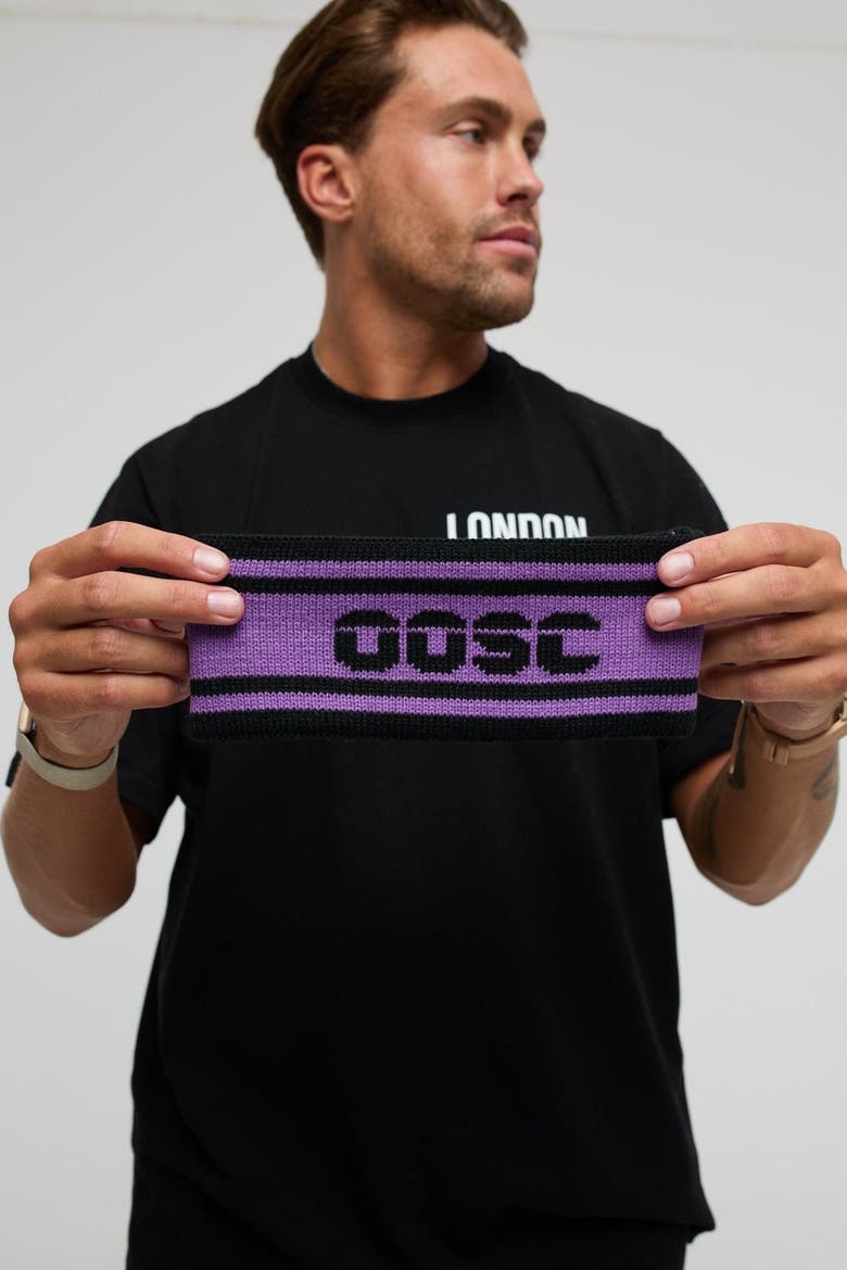 Après Headband - Black and Purple, Alternate, color, Black and Purple