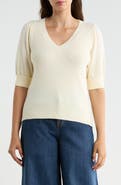 DR2 by Daniel Rainn Pointelle Stitch Sweater