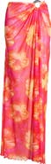 Kulani Kinis Split Mesh Maxi Cover-Up Skirt