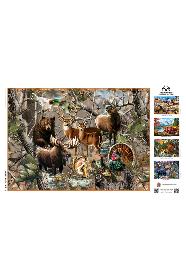 Open Season 1000 Piece Jigsaw Puzzle, Alternate, color, Multicolor