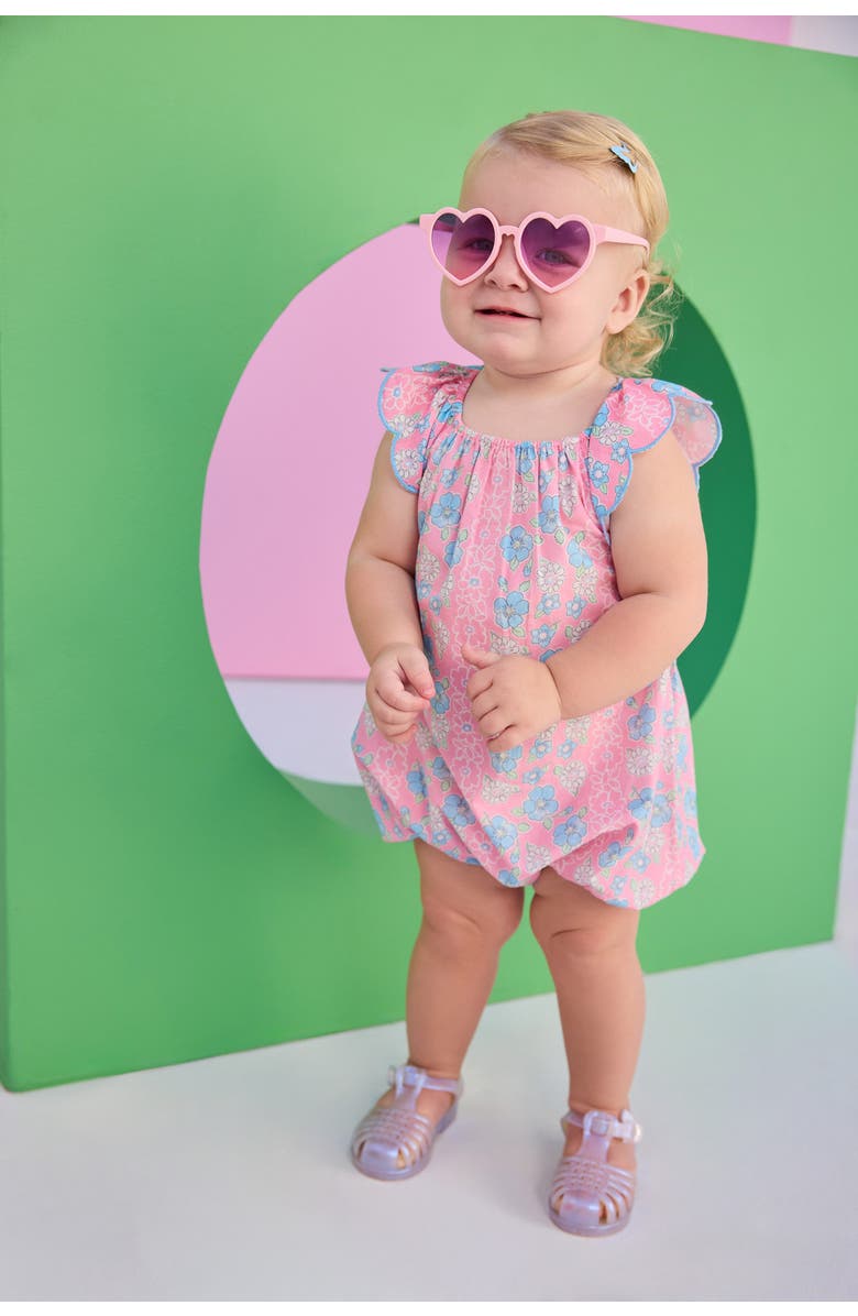 BISBY Kids' Scallop Amalfi Bubble, Alternate, color, Spring Marguerite Floral