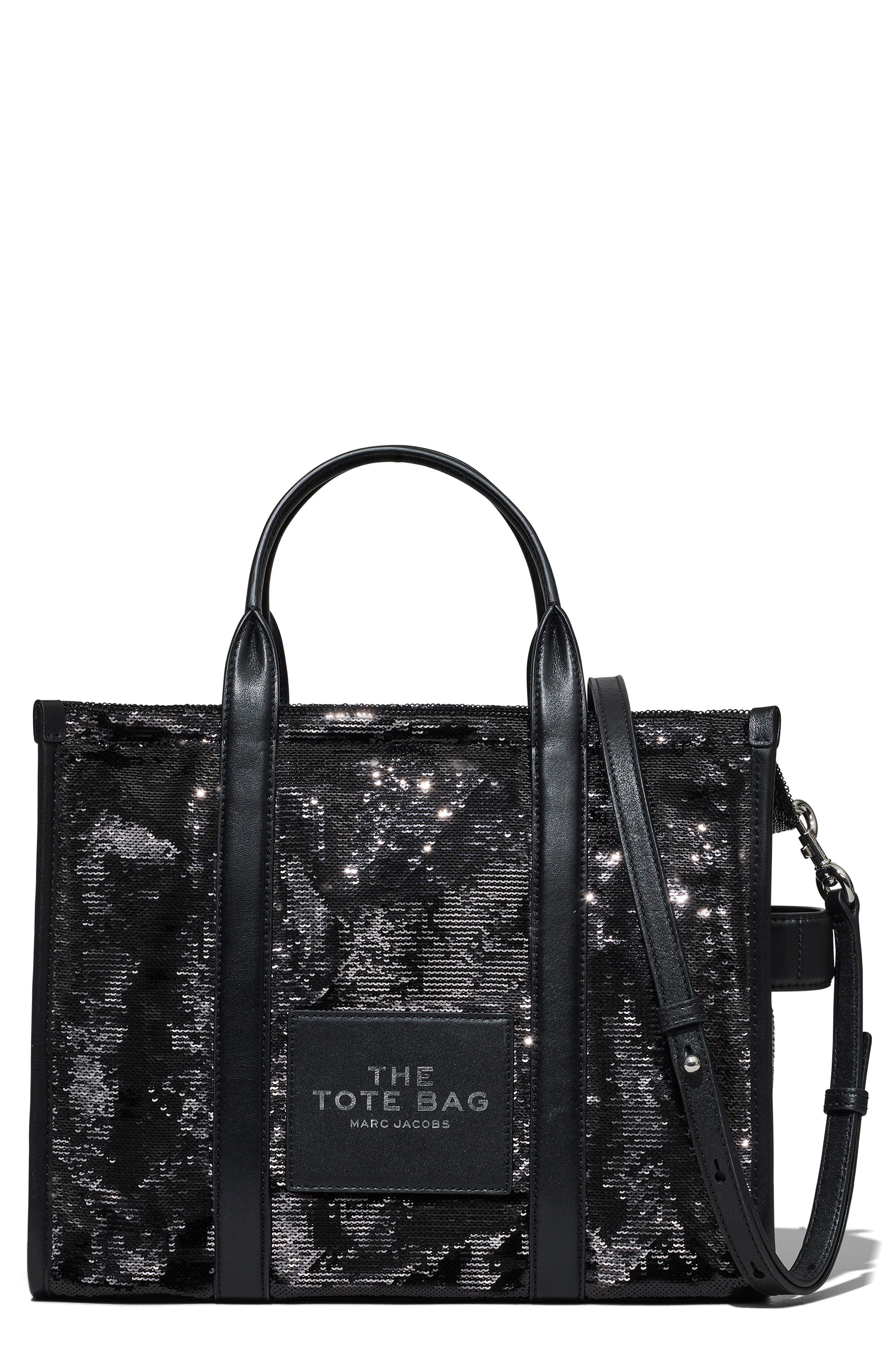 Marc Jacobs The Medium Sequin Tote Bag, Main, color, 