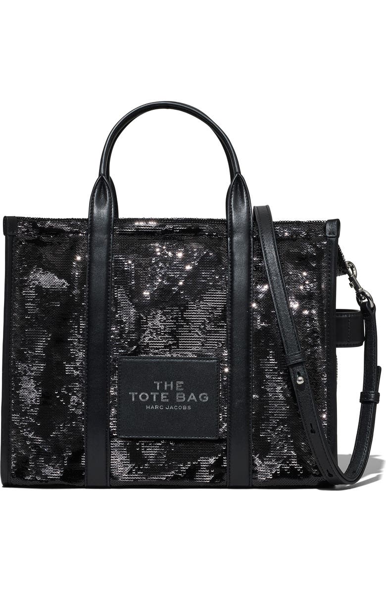 Marc Jacobs The Medium Sequin Tote Bag, Main, color,
