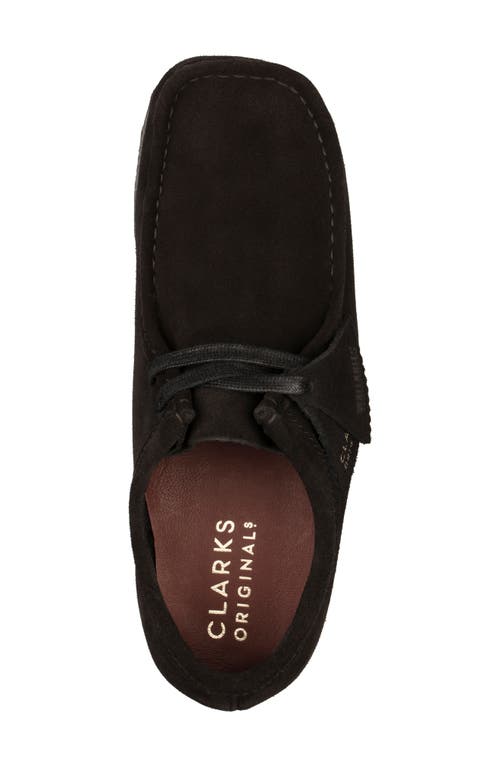 Clarksr Clarks(r) Wallabee Chukka In Black/black Suede