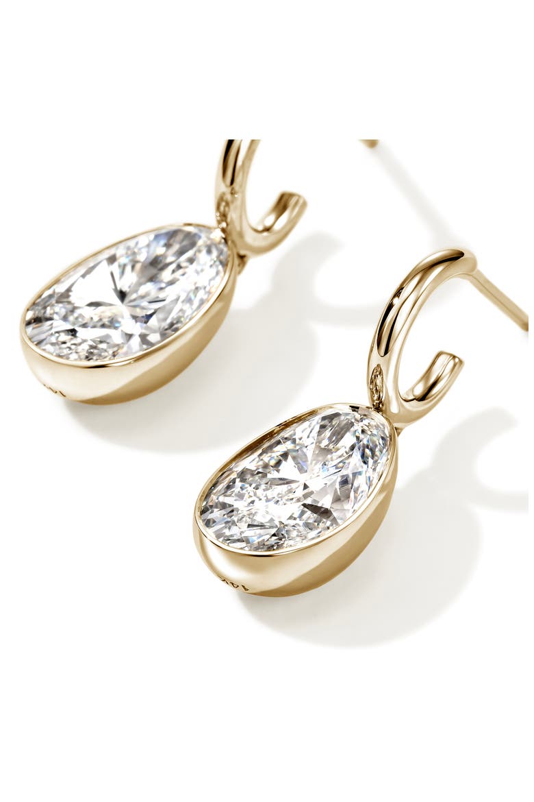 JH Lovestruck™ Hoop Earrings, 14K Gold, Lab-Grown Diamond, 6.5TCW, Alternate, color, GOLD
