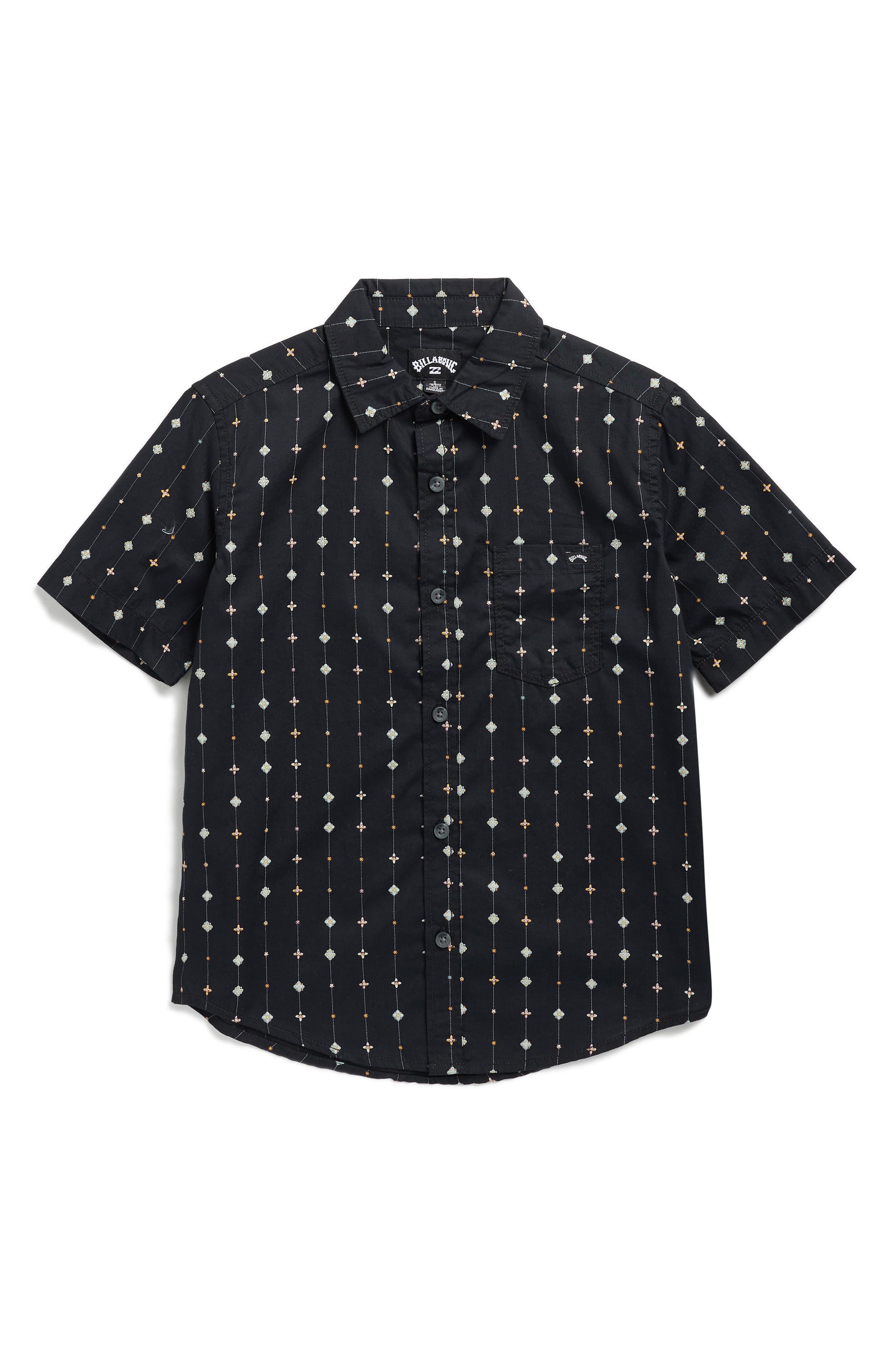 Billabong Kids' Sundays Short Sleeve Button-Up Shirt