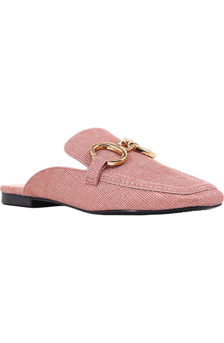 SHUSHOP Andromeda Bit Loafer Mule, Main, color, Blush Woven