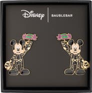 BaubleBar Disney Mickey Mouse Skeleton Drop Earrings