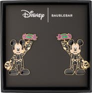 BaubleBar Disney Mickey Mouse Skeleton Drop Earrings