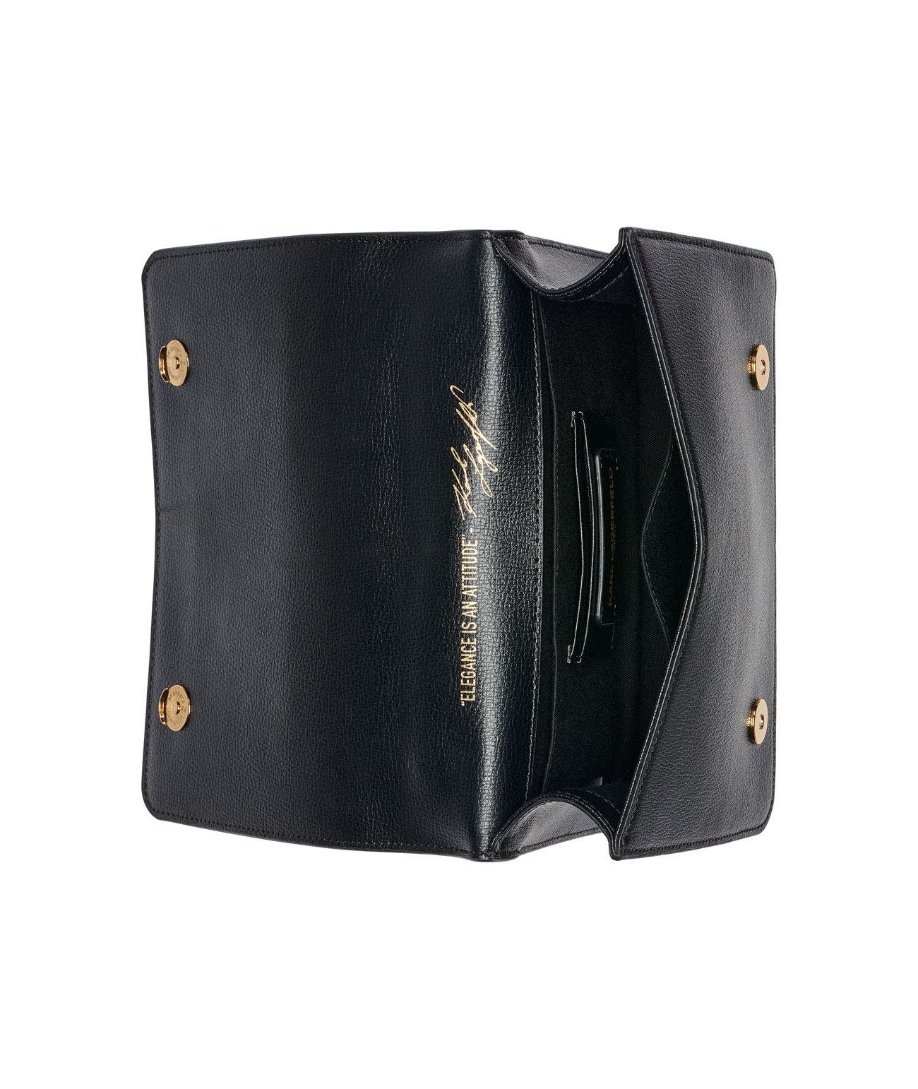 KARL LAGERFELD PARIS Simone Front Flap Crossbody, Alternate, color, 