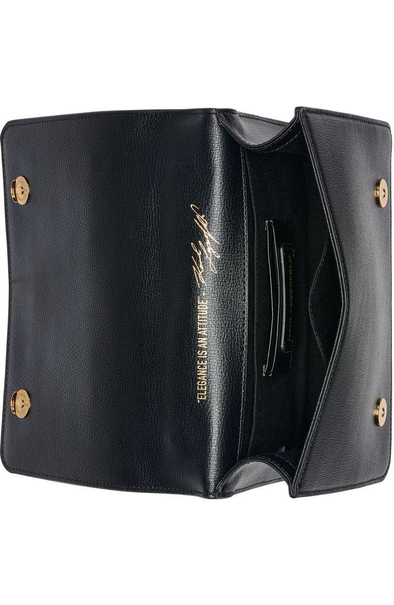 KARL LAGERFELD PARIS Simone Front Flap Crossbody, Alternate, color,