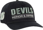 '47 Men's '47 Black New Jersey Devils OHT Military Appreciation Homeland Honor and Defend Hitch Adjustable Hat