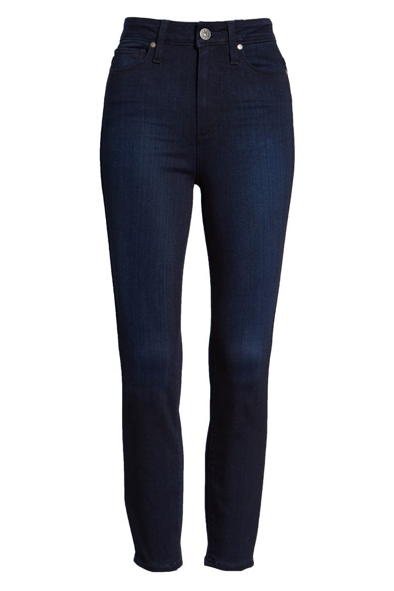 Transcend - Margot High Waist Crop Skinny Jeans, Alternate, color, LANA