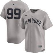 Nike Men's Nike Aaron Judge Gray New York Yankees Road Limited Player Jersey