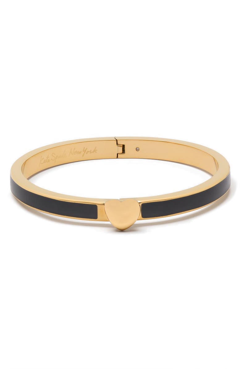 Kate Spade New York enamel hinged bangle, Main, color, 