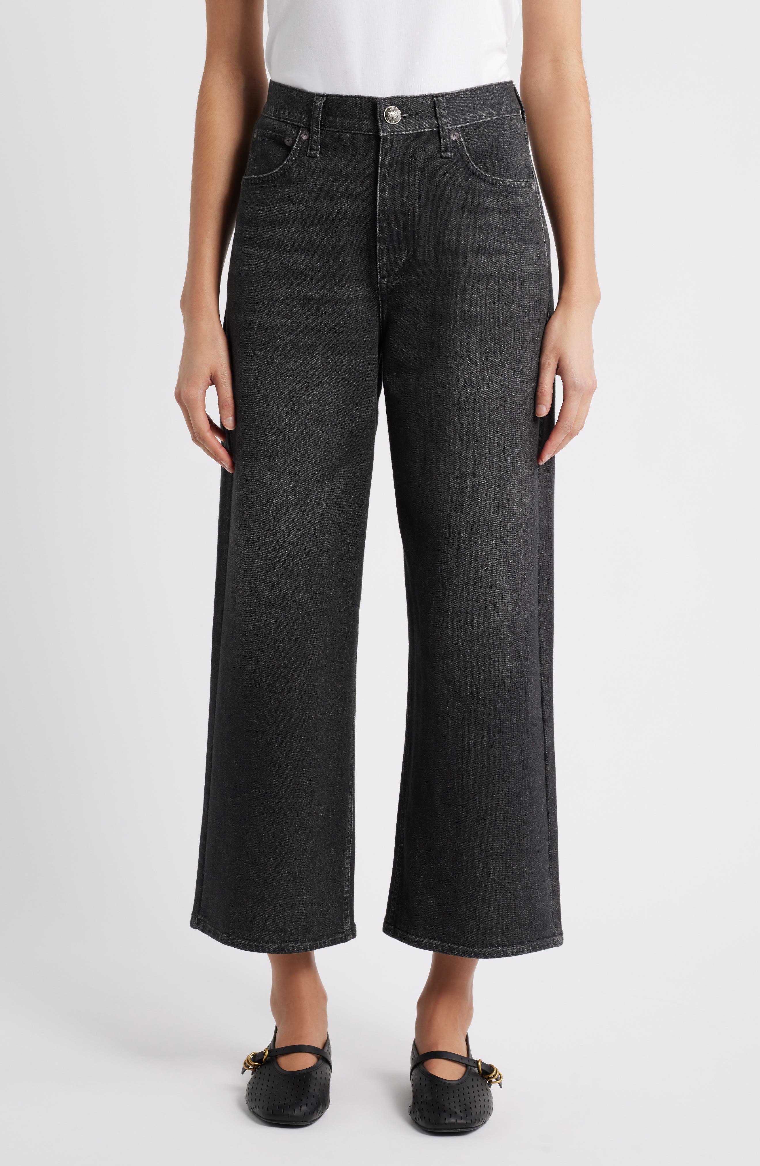 rb Miramar Andi Wide Leg Cotton Terry Pants