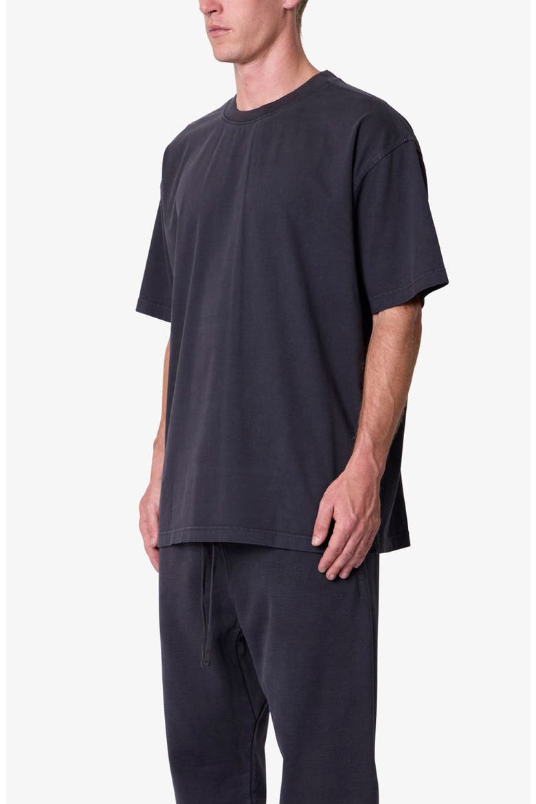 Boxy Cotton T-Shirt, Alternate, color, WASHED BLACK