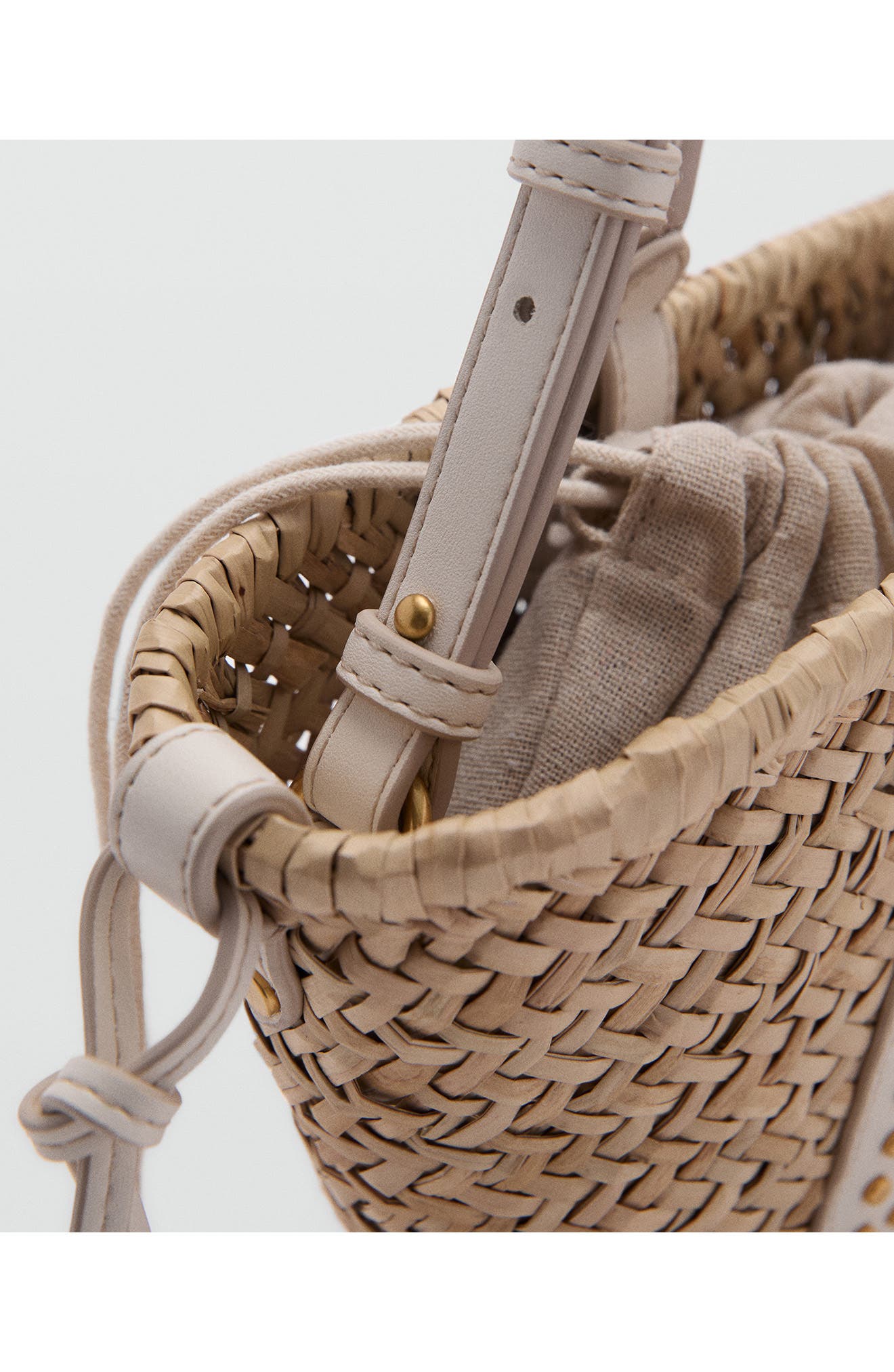 MANGO Small Double Handle Tote, Alternate, color, 