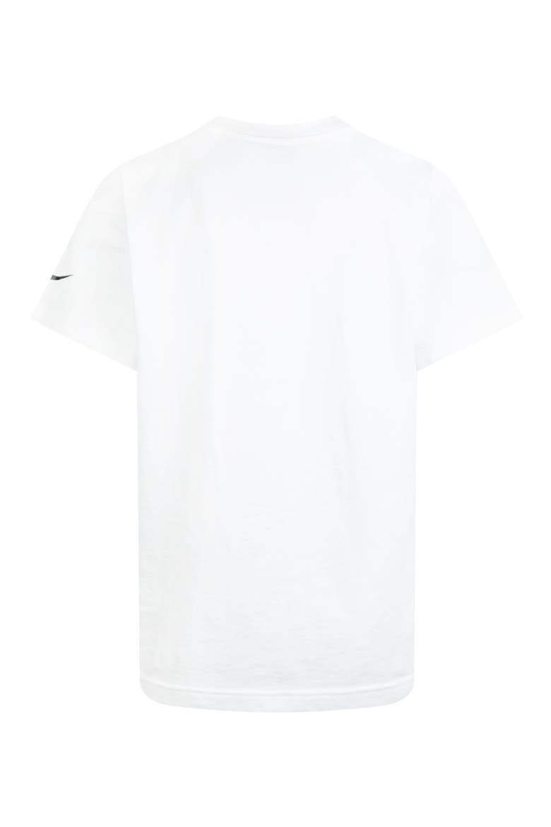 Kids' RWB Gradient Box Logo Graphic T-Shirt, Alternate, color, WHITE/ RACER BLUE