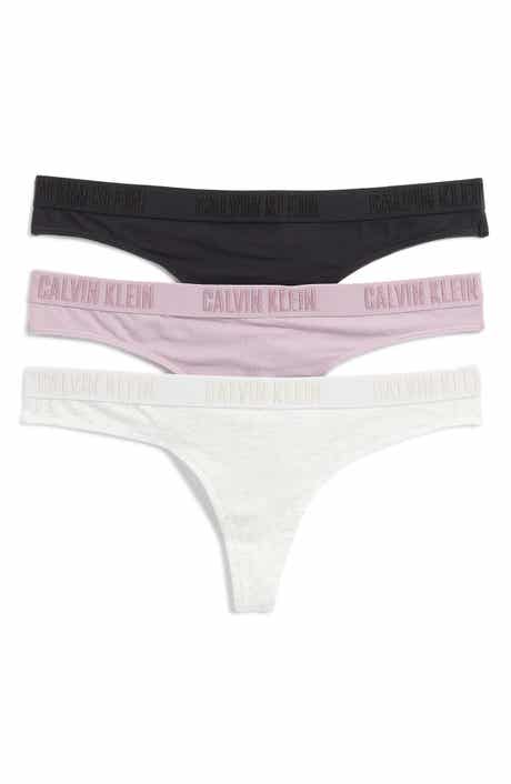 Calvin Klein Logo Thong - Pack of 3