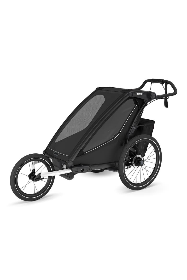 Chariot Sport 2 Multisport Single Cycle Trailer/Stroller, Main, color, BLACK