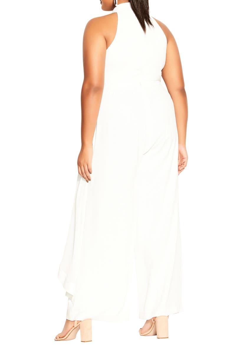 Sleeveless Jumpsuit, Alternate, color, IVORY