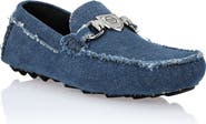 PHILIPP PLEIN Driver Denim Moccasins Men