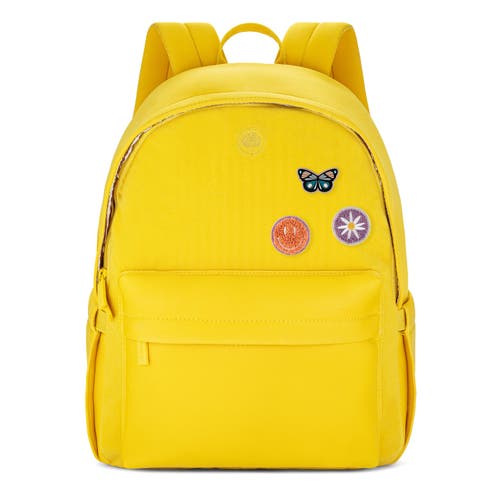 Parker Kids Co. Backpack + Patches - Bloom Set in Canary  product