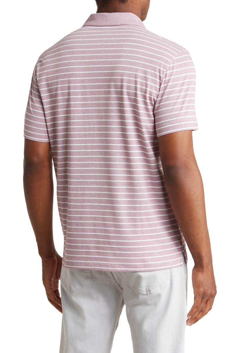 Robert Barakett Carlsbad Short Sleeve Polo, Alternate, color, Dark Pink