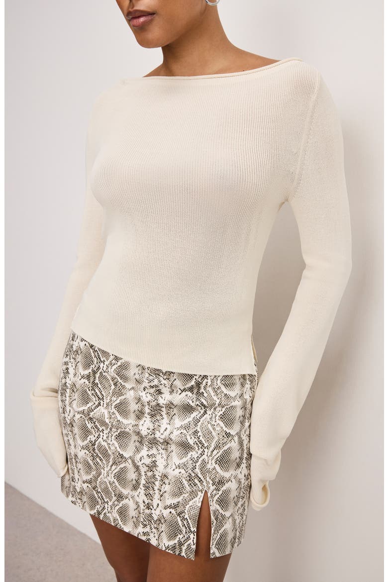 Snake Print Faux Leather Miniskirt, Alternate, color, SNAKE PRINT