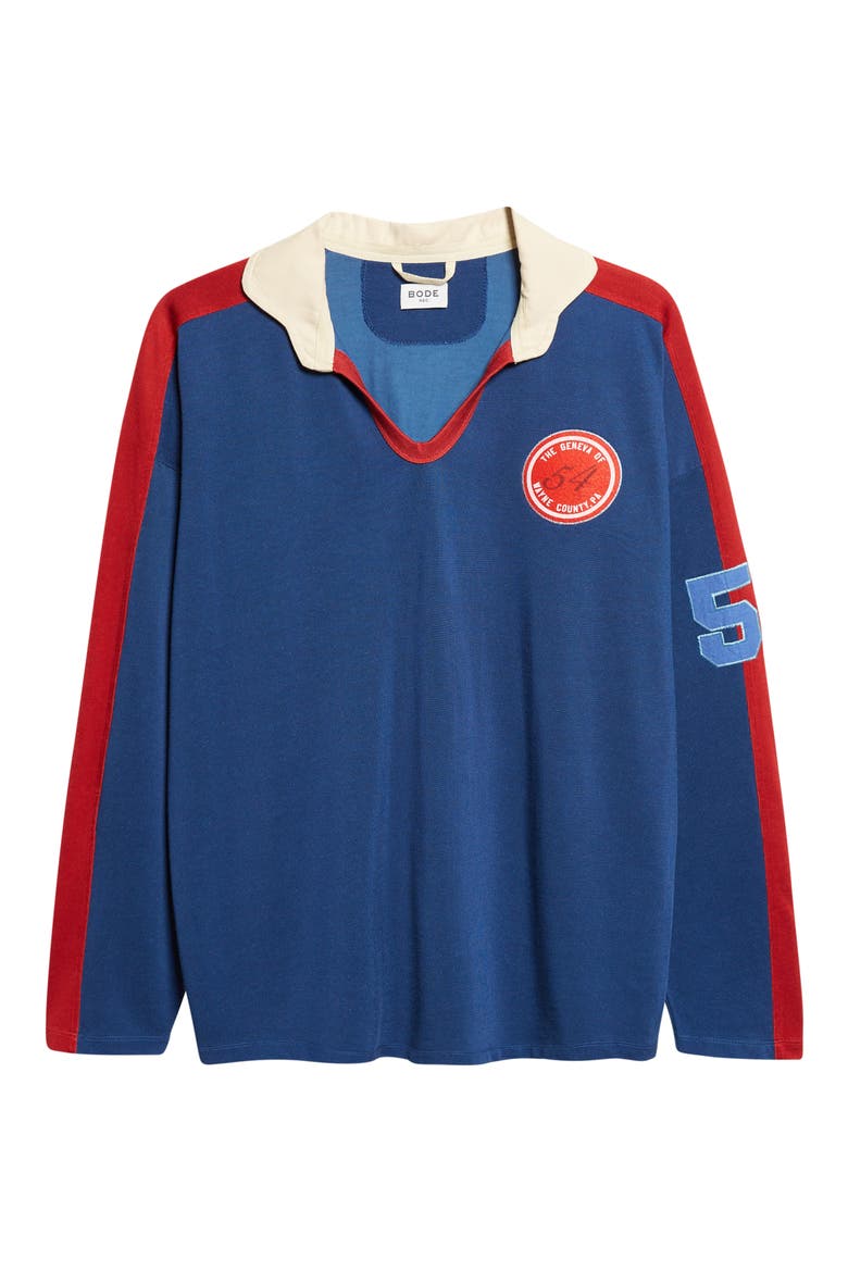 Lakewood Rugby Polo, Alternate, color, BLUE