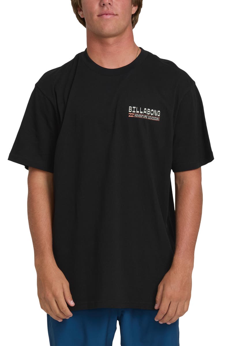 Billabong Agave Premium Graphic T-Shirt, Main, color, Black