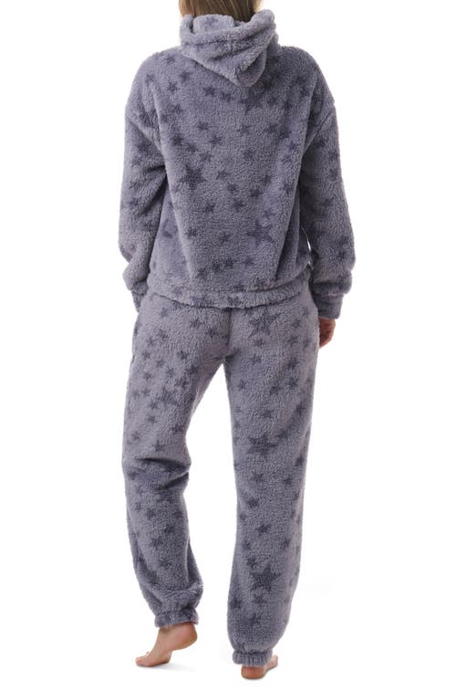 Splendid High Pile Fleece Pajamas In Star Toss