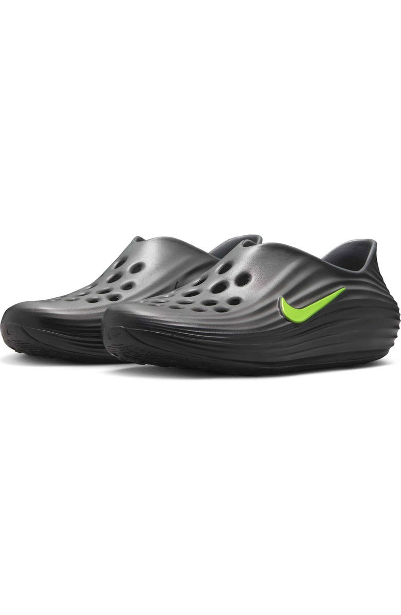 Nike ReactX Rejuven8 Slip-On, Main, color, Black/ Cool Grey/ Volt