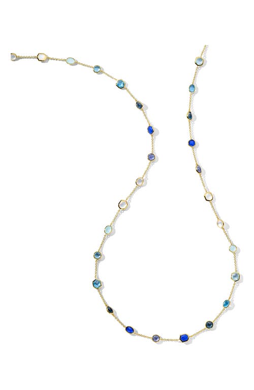 Ippolita Rock Candy Stone Long Station Necklace in Gold 