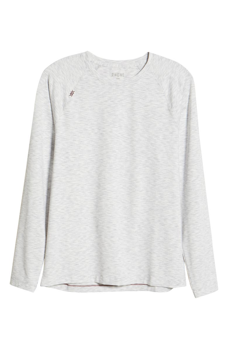 Rhone Reign Long Sleeve T-Shirt, Alternate, color, Gray Space Dye