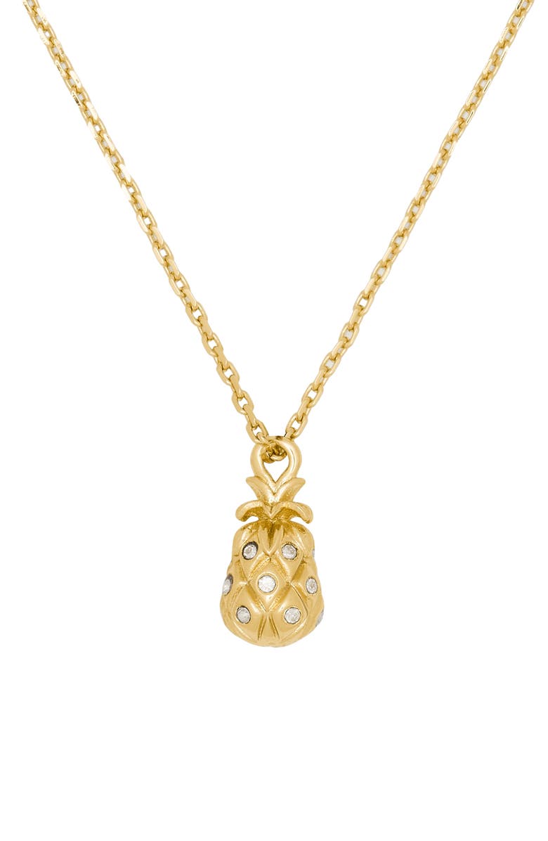 Kate Spade New York stay sweet pendant necklace, Main, color, 