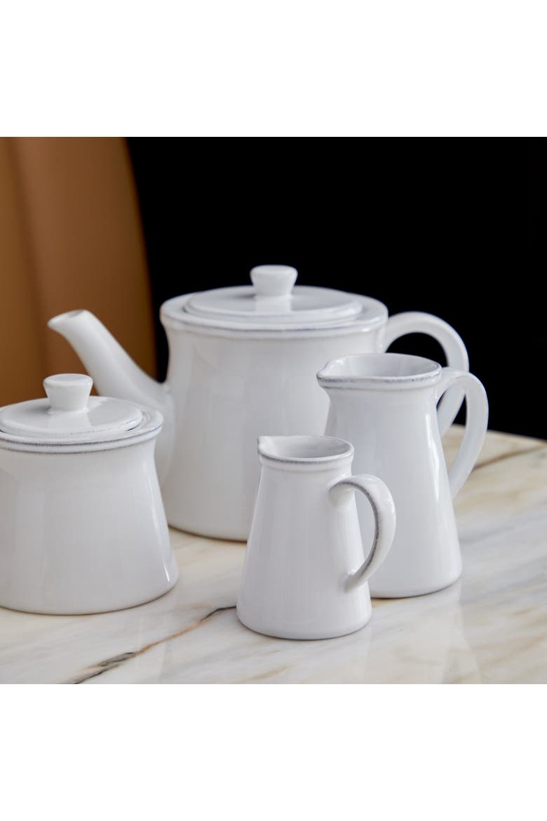 Friso Sugar bowl, Alternate, color, White
