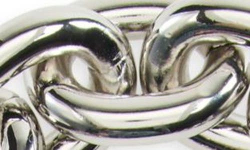 Shop Clare V . Shortie Chain Strap In Silver