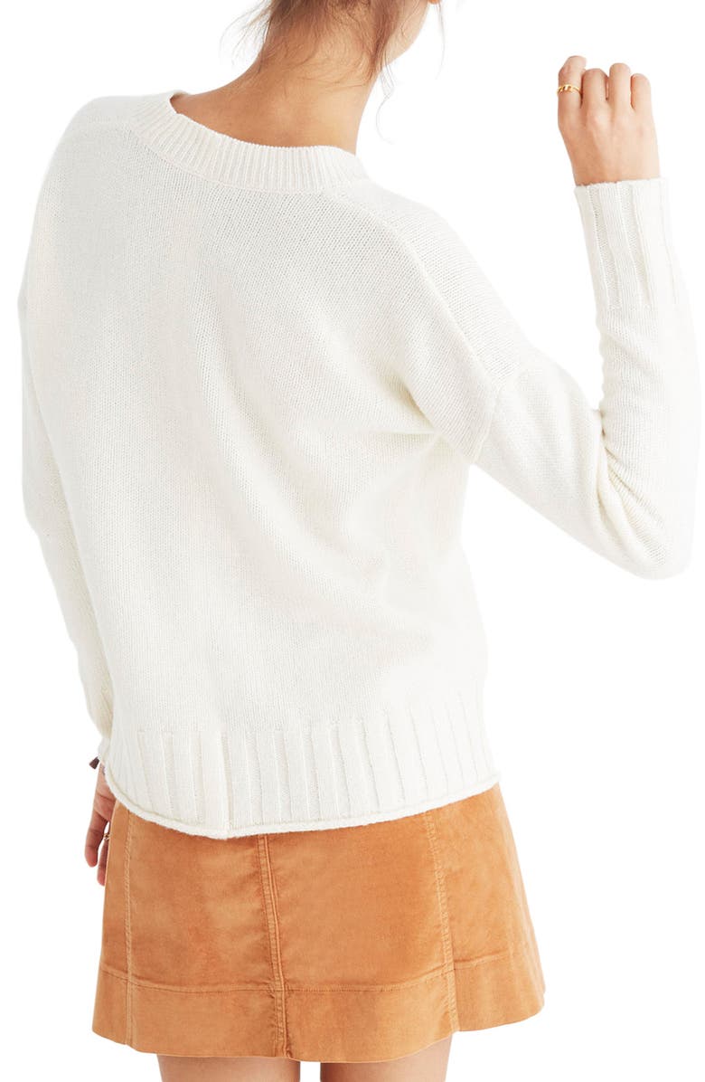 Madewell Merino Star Sweater, Alternate, color, 