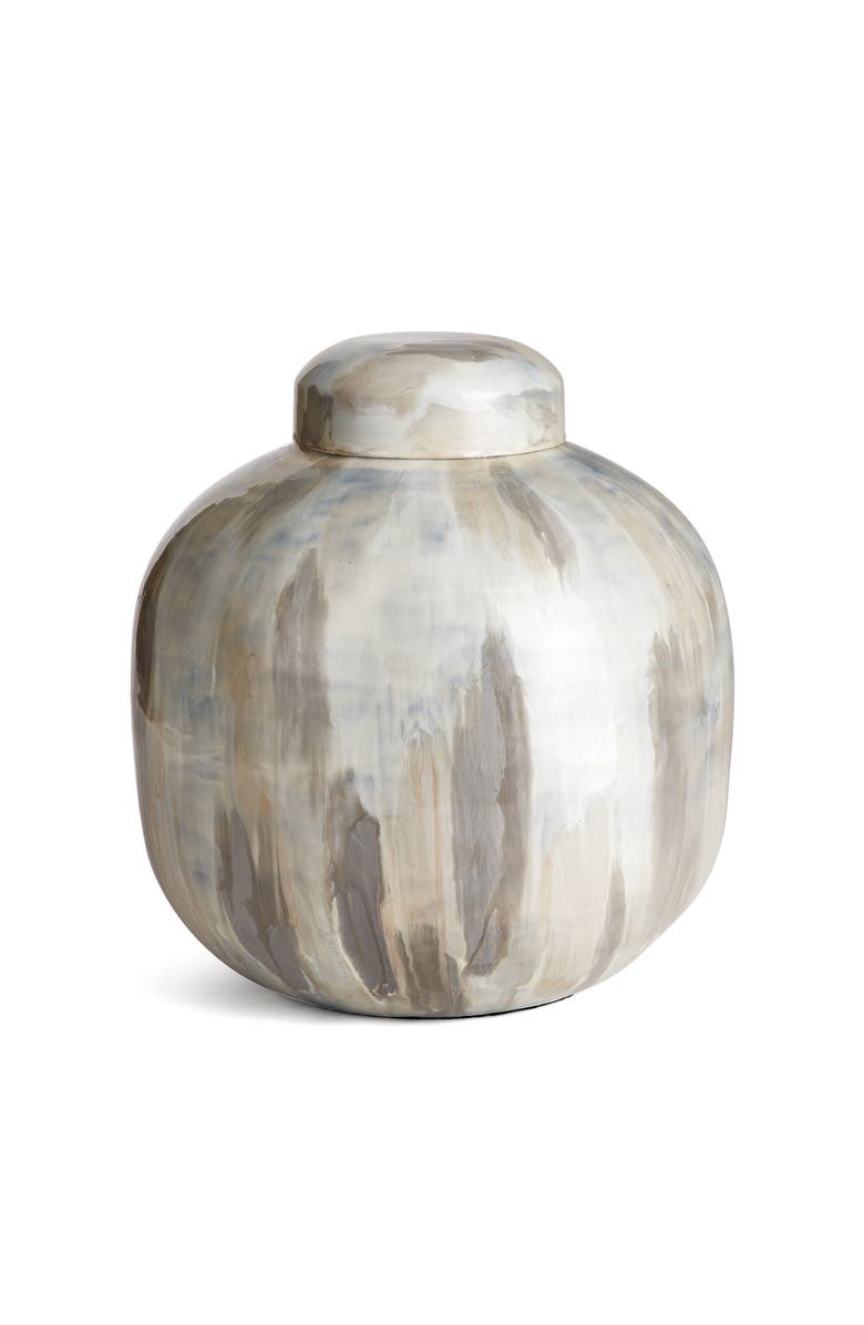 Napa Home & Garden Almeta Lidded Urn, Main, color, White