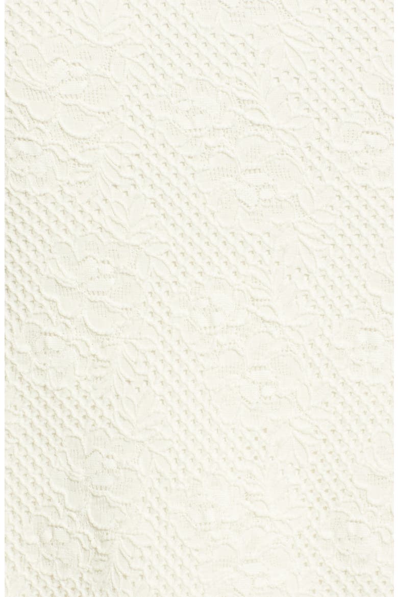 Jacquard Knit Pencil Skirt, Alternate, color, IVORY CLOUD